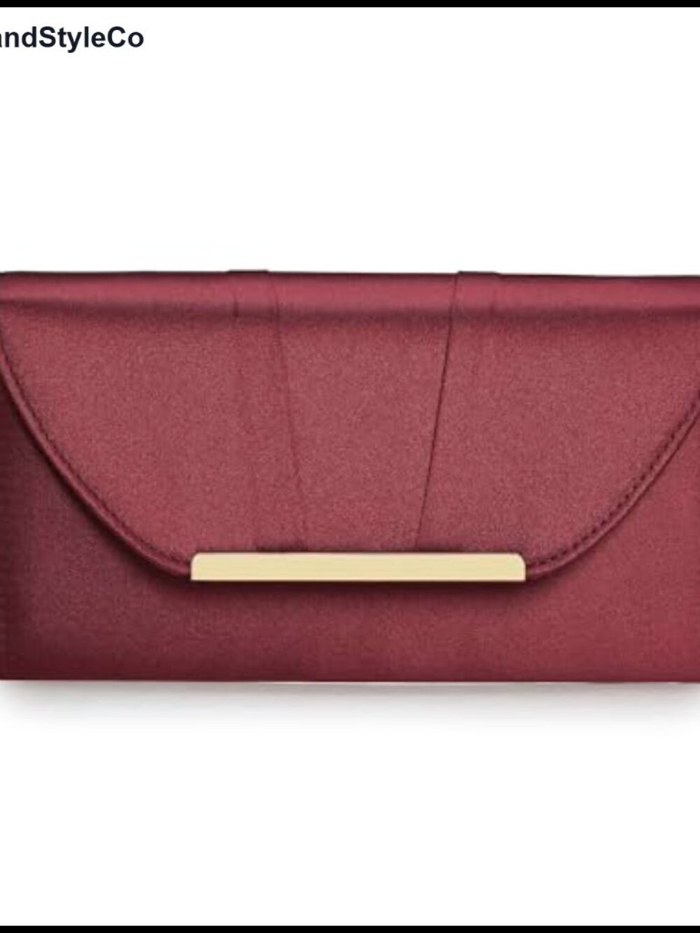 Elegant Pleated Satin Clutch for Women - Bridal Evening Bag